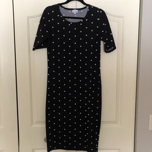 Lularoe Black and White JULIA Dress